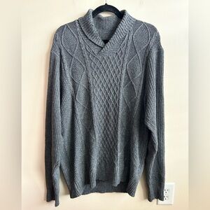 Billy London UK Grey Knit Crowl Neck Sweater XXL